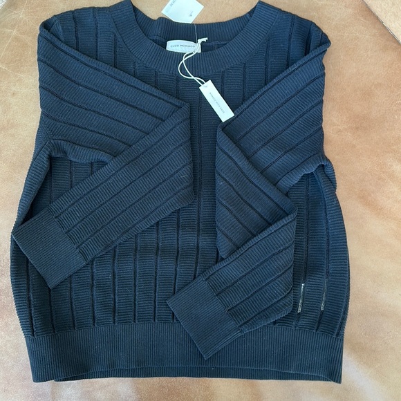 NEW!! Monte Carlo Open Stitch Stripe Sweater - Picture 10 of 16